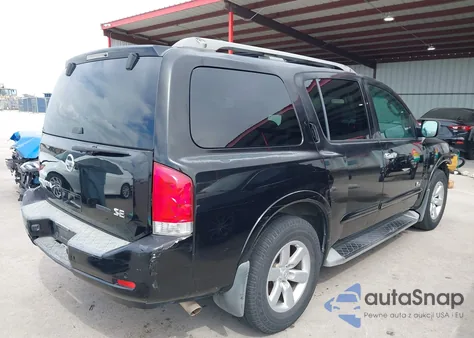 2008 Nissan Armada Se z USA, uszkodzony, nr VIN 5N1BA08D48N626576
